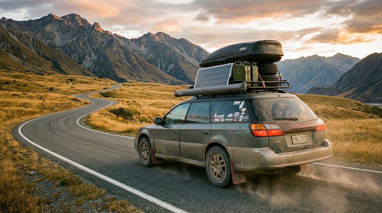 黄色仓库旅行车视频